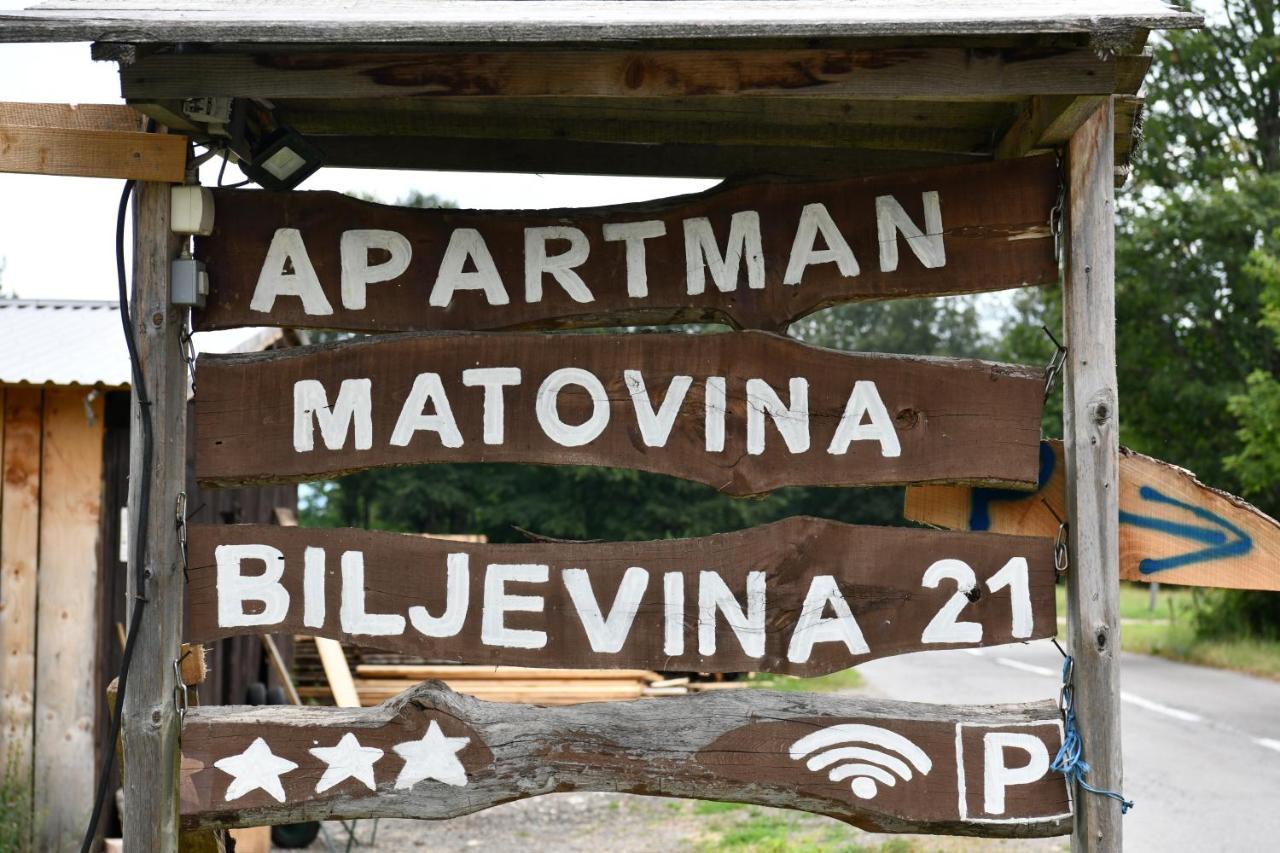 Apartments Matovina Saborsko Kültér fotó
